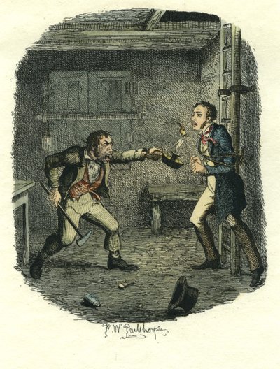 Rechtzeitige Rettung von Pip, Große Erwartungen, ca. 1885 von Frederick W. Pailthorpe